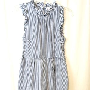 J.Crew Factory Tiered midi dress